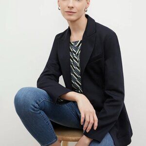 MM LaFleur, The Hyo Jacket in Everyday Twill, Midnight (Navy), Size Medium